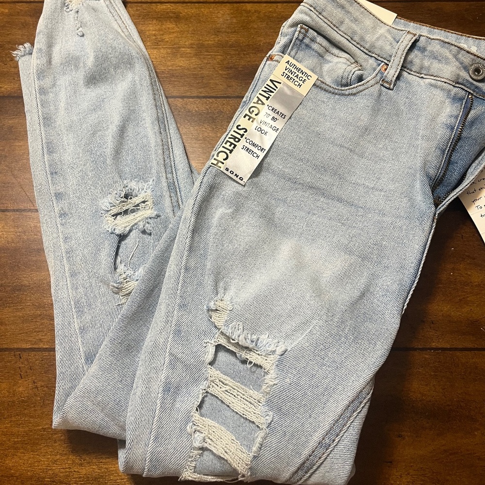 SONG Super High Rise Skinny Ankle
